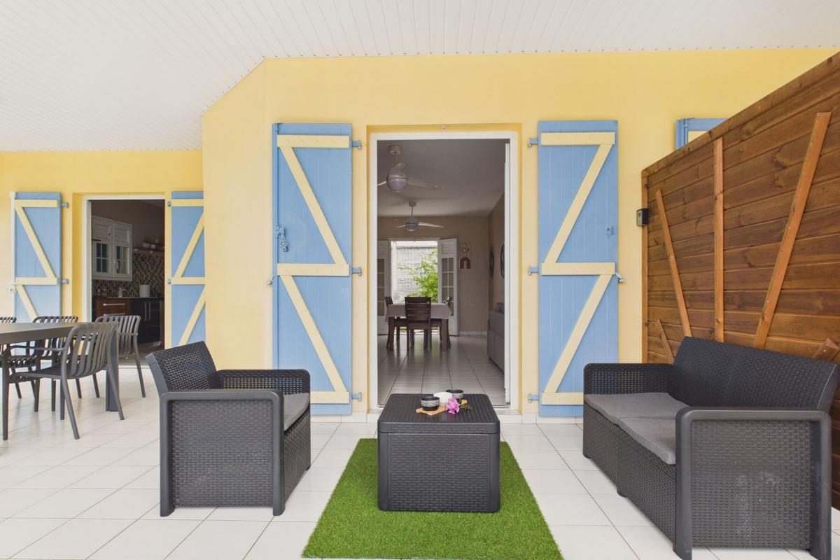 location villa 6 personnes  - salon extérieur